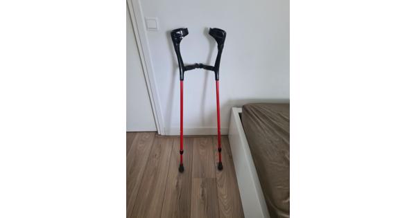 Red/Black crutches