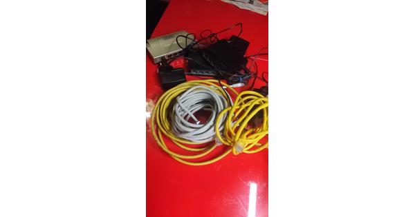 3 X 100MB switches + 100MB kabels