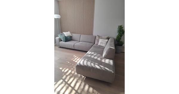 Hoekbank beige