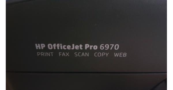 Printer HP OfficeJet Pro 6970 - only scanner