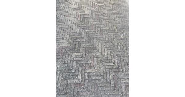 Gratis 35m2 oprit bestrating