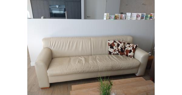 moderne leren bank, 3 zitter