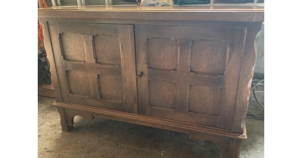 Eiken dressoir