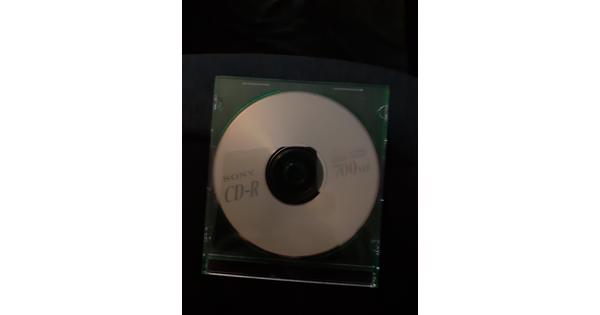 Cd roms cd-r of cd-rw 700 mb 80 min