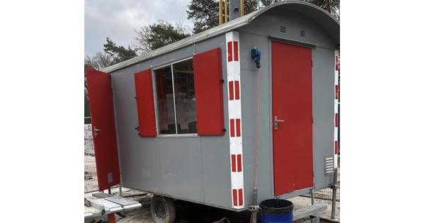 Schaftkeet, bouwkeet, mobiele wagen, pipowagen