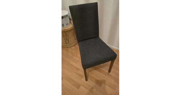 2 eetkamerstoelen grijs 