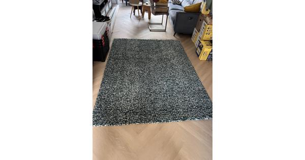 Blauw vloerkleed