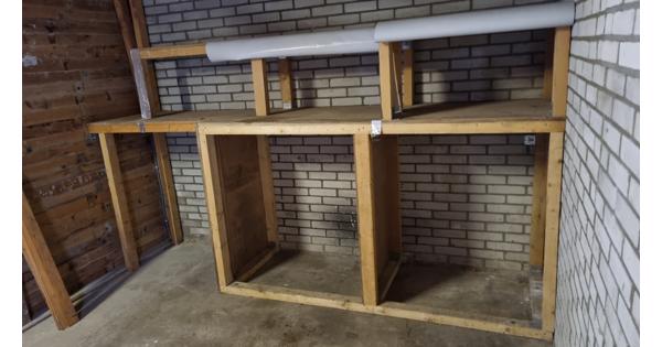 houten stellingkast zelf demonteren