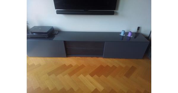 Tv-kast dressoir antracietgrijs modern