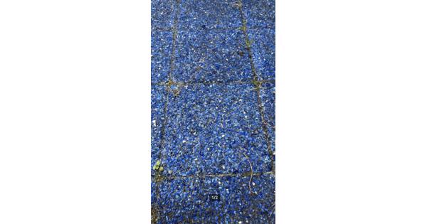 Blawue tegels 20*20 * 6 cm