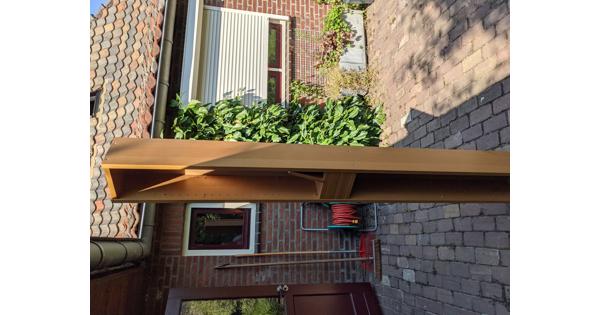 Smalle hoge cd/dvd-kast beukenfineer (Ikea Benno/Gnedby)