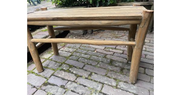 Houten bankje