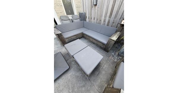 GRATIS Steigerhouten tuinset incl. kussens