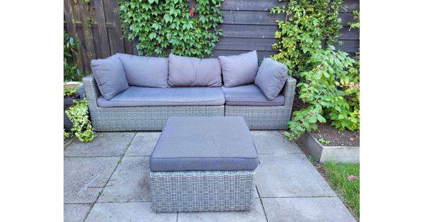 Loungebank met kussens