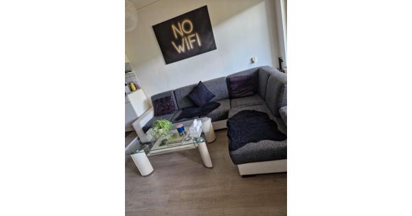 Bed room + Couch & table + TV table all together. 