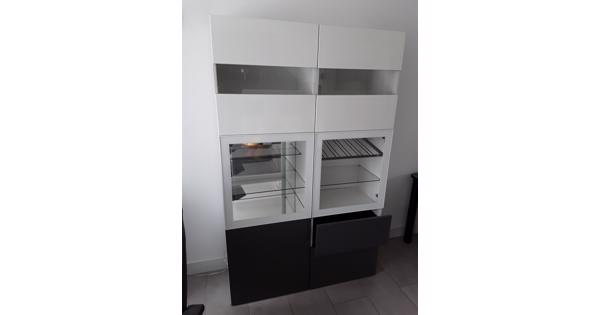 Ikea Besta kast 193 hoog 120 breed 43 diep