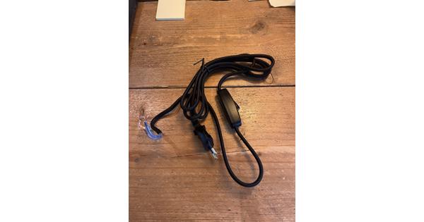 Draad met schakelaar