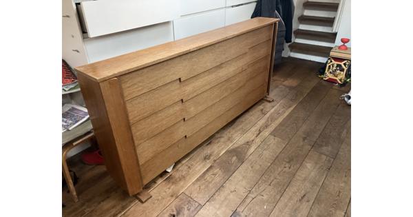 Opklapbed - hout  murphy bed