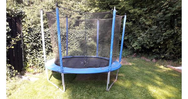 Trampoline met veiligheidsnet