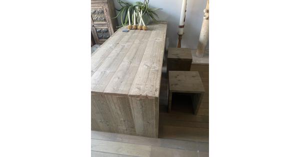 Steigerhout tafel 