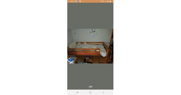 Hoogslaper 200 x 90 Hout