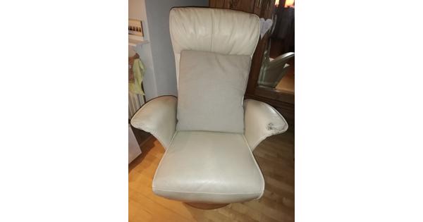 Leren verstelbare fauteuil