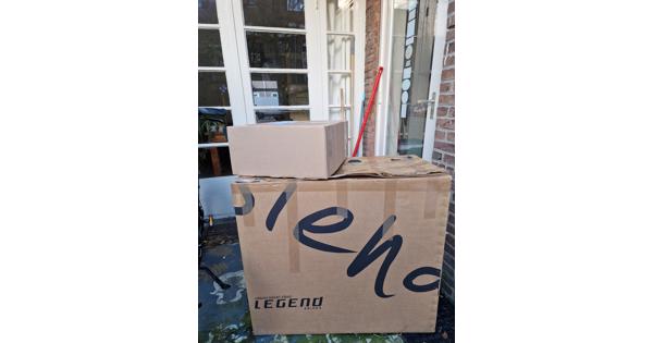 Doos dozen opslag verhuizen groot