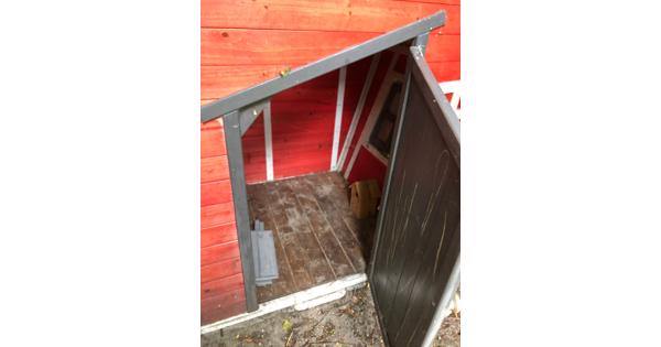 Houten speelhuisje