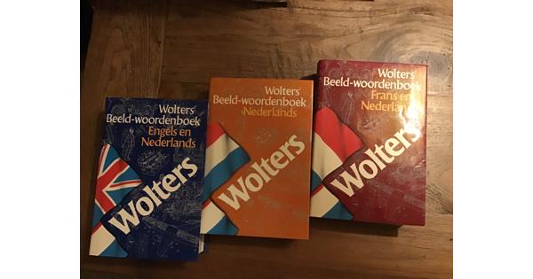 3 Wolters beeldwoordenboeken 
