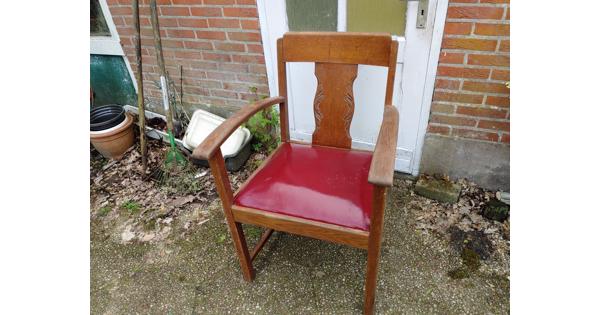 Vintage houtenstoel
