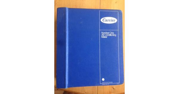 Carrier Air Conditioning Design Manual