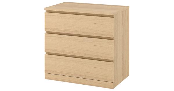 3 Ikea Malm Ladekasten