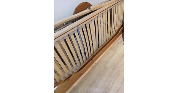 Houten elektrisch verstelbaar bed 180-200 cm