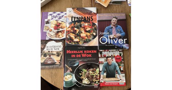 Verschillende kookboeken