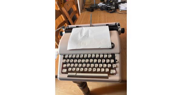 Roze typemachine