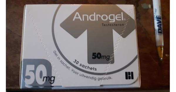 Androgel 50mg per sachet originele doos met 30 sachets