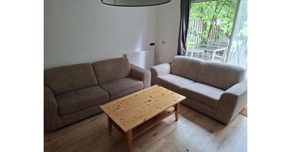 Bankenset grijs twee stuks