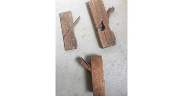 Oude houten schaven