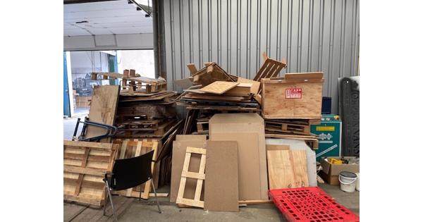 Oude pallets gratis af te halen