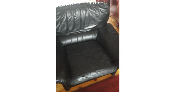 fauteuil zwart