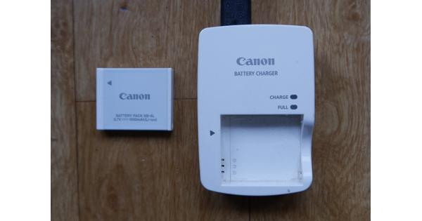 Canon batterijoplader CB-2LYE en batterij
