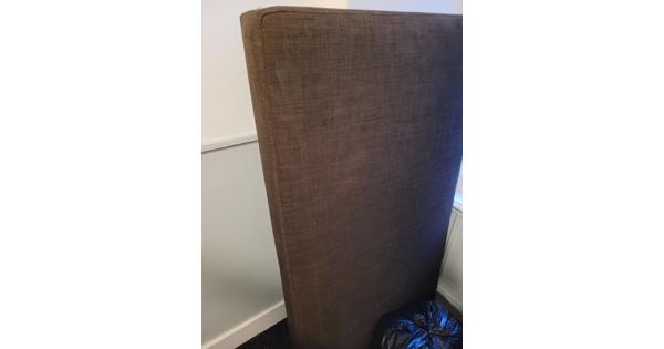 Bruine Ikea hoek/slaapbank 