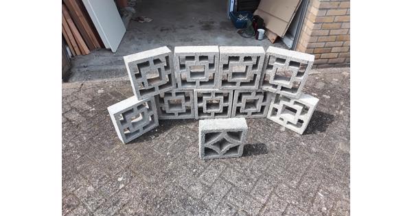 Beton sier elementen