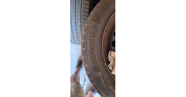 Set van 4 winterbanden op stalen velg 205/55 R16