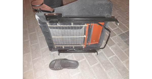 Autostoel met extra steun voor de benen