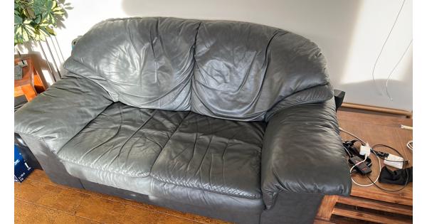 lederen 2 en 3 zits bank