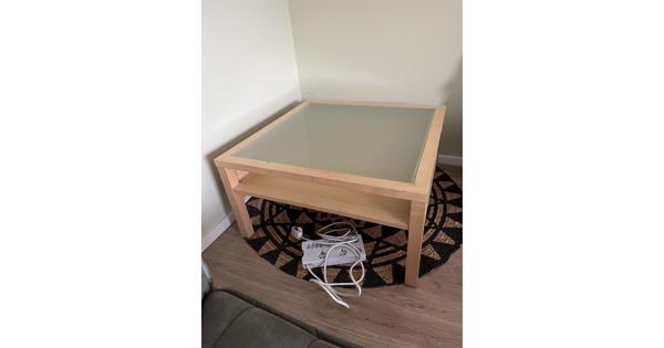 Mooie houten salontafel