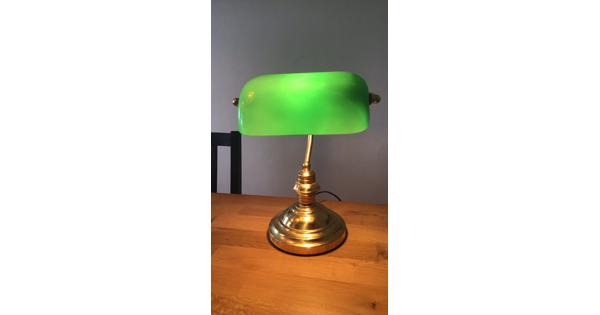 Notarislamp (groene tafel/bureaulamp)
