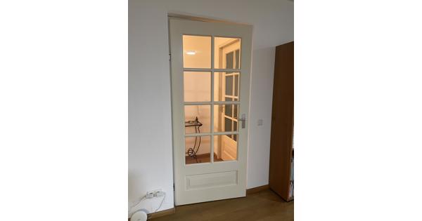 Binnendeur met glas