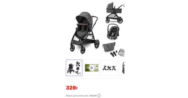 Gratis afhalen in Ter Aar, Maxi Cosi Zelia Trio 3 in 1 kinderwagen!